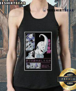 Awesome Dragon Ball Majin Buu virtuous demon tank top featuring vibrant graphics and a stylish design for fans.