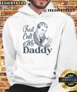 Alt Text: Stylish 'Awesome Just Call Me Daddy' Hoodie in black, perfect for casual wear and expressing a fun personality.