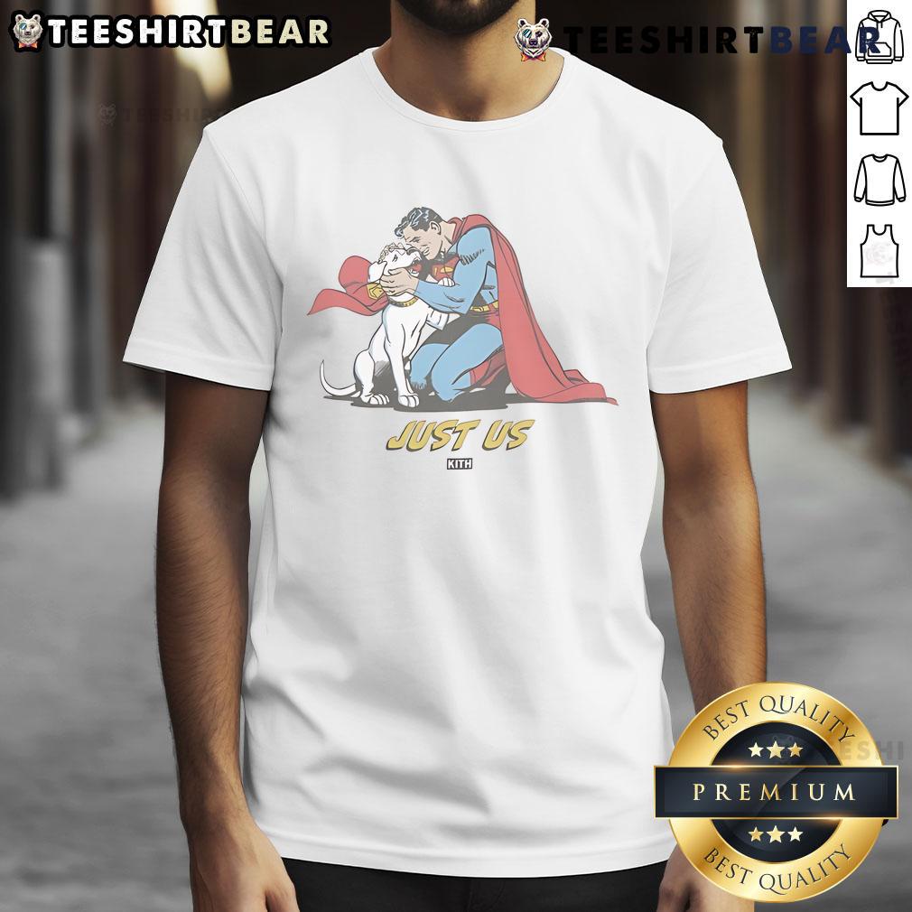 ☆ KITH x SUPERMAN ‘Just Us’ コラボTシャツ ☆ Kith x Superman Just Us Vintage Tee White Men's - SS25 - US