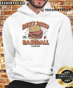 Awesome MLB X Flavortown Baltimore Orioles hoodie showcasing the best beef in baseball design, perfect for fans.