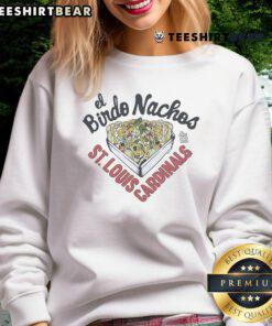 Awesome MLB X Flavortown St. Louis Cardinals El Bindo Nachos sweatshirt featuring vibrant colors and iconic team logo.