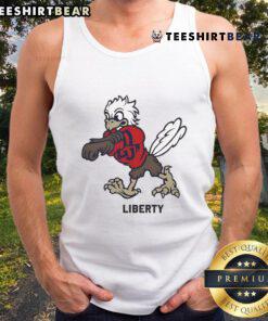 Awesome Sparky Liberty mascot tank top featuring vibrant colors and a fun design, perfect for fans and events.