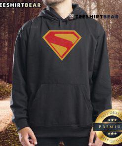 Awesome Superman 2025 Shield Hoodie featuring a vibrant design and cozy fit, perfect for fans and casual wear.