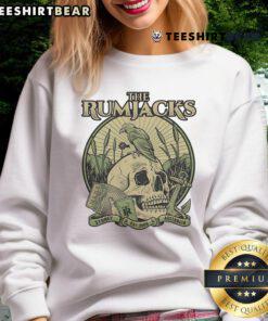 Awesome The Rumjacks Crow Skull Sydney Australia Est 2008 Sweatshirt featuring unique design and vibrant colors.