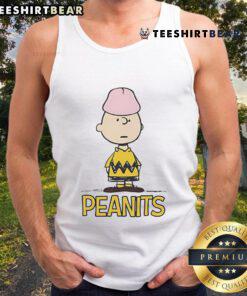 Cute Charlie Brown Peanuts meme tank top featuring playful design and vibrant colors, perfect for fans of Peanuts.