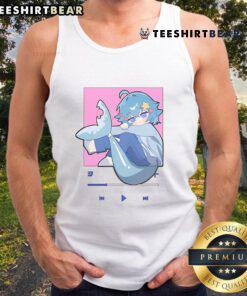 Alt Text: Cute GumiSamaVT playlist Vtuber tank top featuring vibrant graphics and a stylish design for fans.