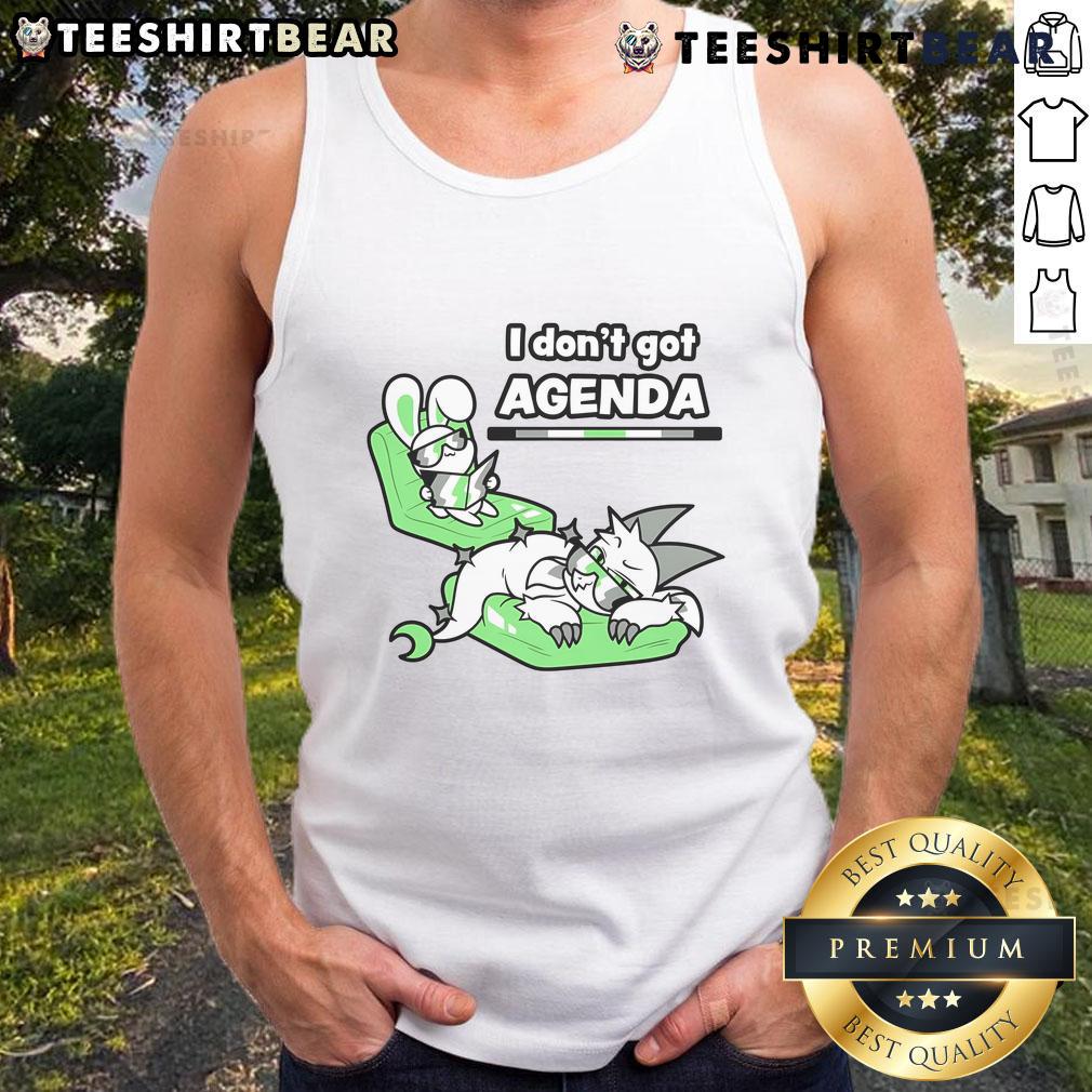 Agender agenda tank top featuring a cute design, perfect for expressing individuality and embracing gender identity.