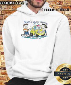 Alt Text: Cute Scotts Mobile Detailing Hoodie featuring a stylish design, perfect for car enthusiasts and detailing professionals.