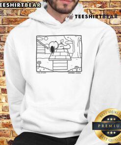 Cute Snoobbie Goods hoodie featuring Snoopy and Woodstock, perfect for cozy and stylish casual wear.