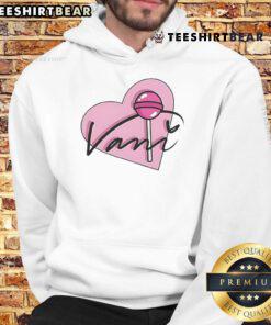 Adorable Cute Vani Heart Signature Hoodie in soft fabric, featuring a stylish heart design, perfect for cozy fashion lovers.