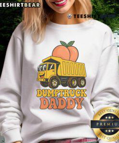 Funny Dumptruck Daddy sweatshirt for Father's Day, featuring a playful design perfect for dads with a sense of humor.