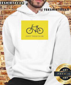 Good Bicycle Don't Tread On Me Hoodie featuring a bold graphic and comfortable fit for cycling enthusiasts.