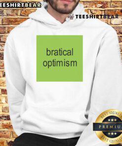 Good Bratical Optimism Brat Hoodie in vibrant colors, perfect for casual wear and expressing positive vibes.