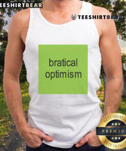 Good Bratical Optimism Brat Tank Top in vibrant colors, perfect for casual wear and showcasing a fun, positive attitude.