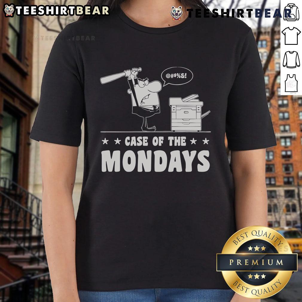 Good Case of the Mondays Ladies Tee featuring a stylish design perfect for casual wear and expressing fun Monday vibes.