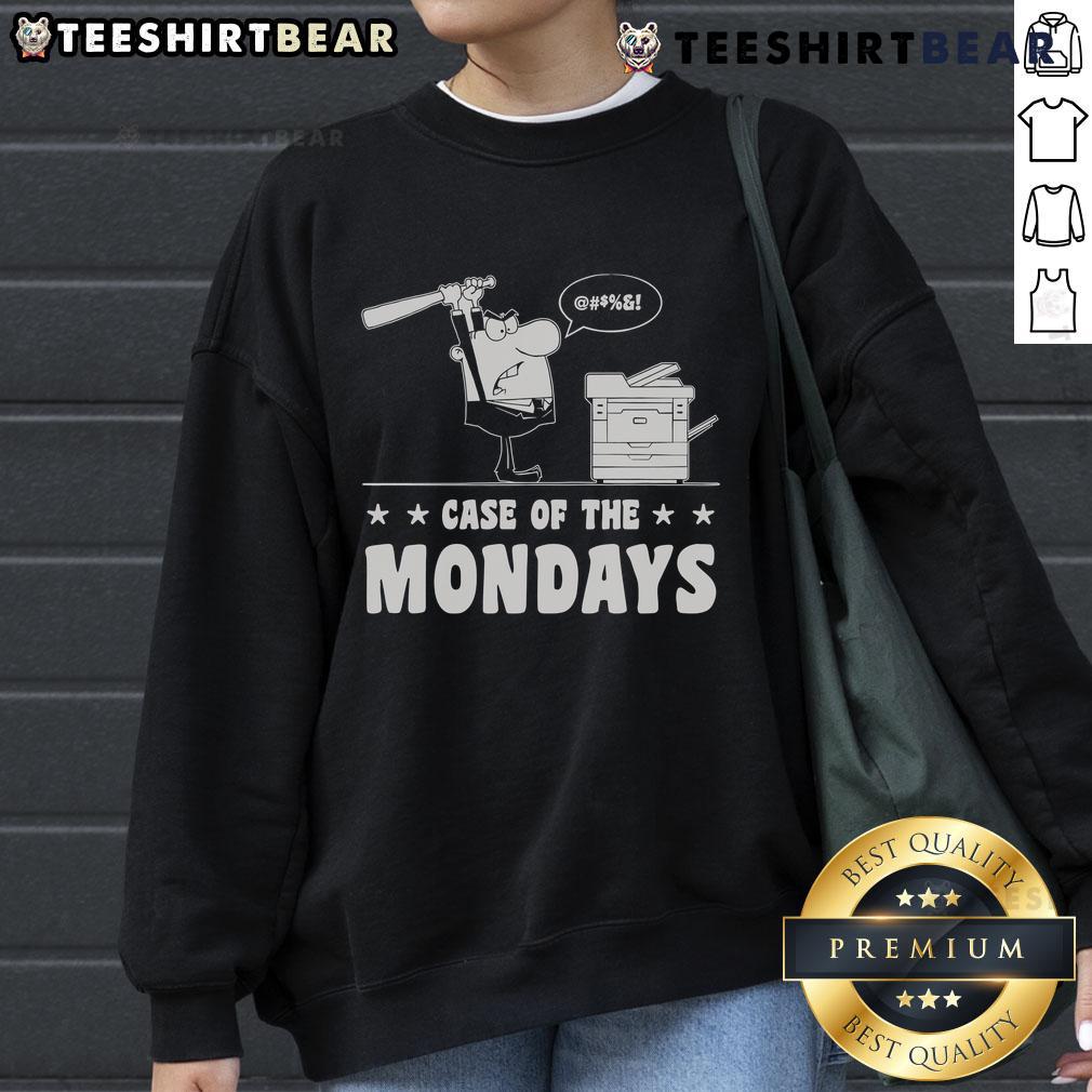 Good Case of the Mondays sweatshirt featuring a cozy design and cheerful text for a stylish casual look.