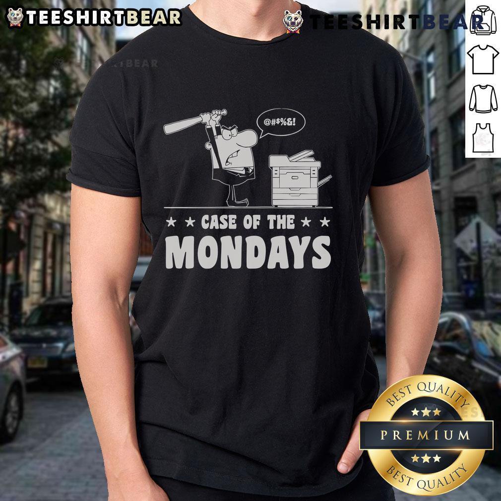 Good Case Of The Mondays T-Shirt featuring a fun graphic design, perfect for casual wear and Monday motivation.