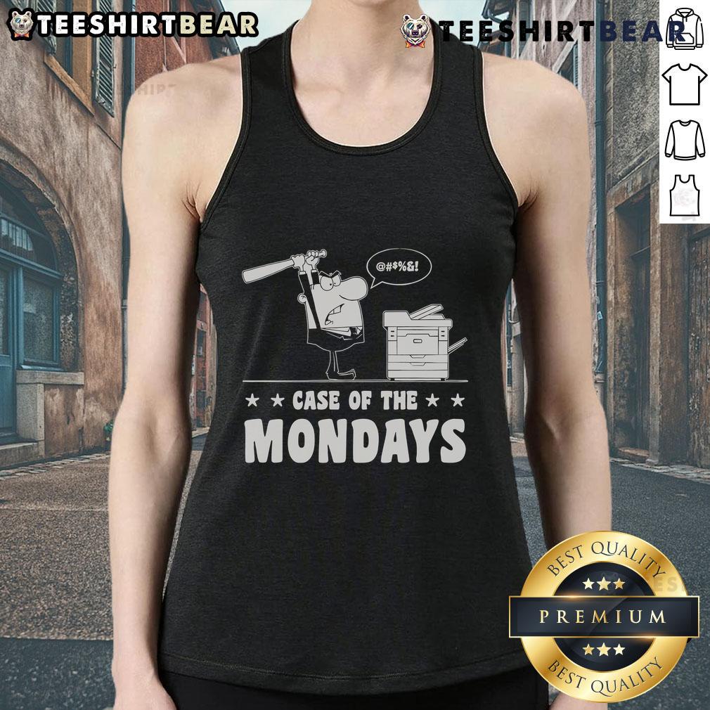 Good Case of the Mondays tank top featuring a fun graphic design, perfect for casual wear and expressing your Monday mood.