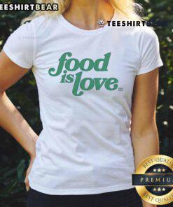 Good Festus Ezeli Food is Love Ladies Tee featuring vibrant design and comfortable fit for food lovers and fans.