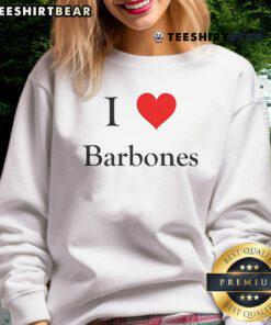 Good I Love Barbones Sweatshirt featuring a stylish design, perfect for casual wear and cozy comfort.