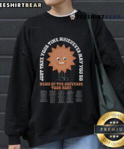 Good La Luz 2025 Universe Tour sweatshirt featuring vibrant graphics and a cozy design for fans of the tour.
