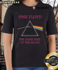 Good Pink Floyd The Dark Side of the Moon ladies tee featuring iconic album art and vibrant colors for fans.