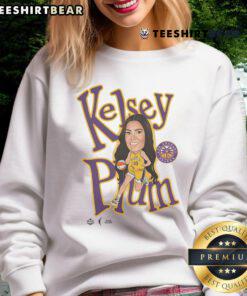 Good Playa Society Kelsey Plum sketch sweatshirt featuring a vibrant design and cozy fit, perfect for casual wear.