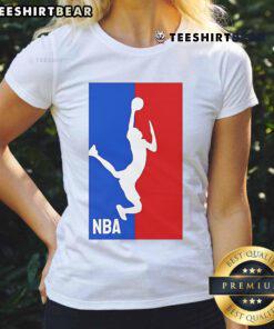 Good Shai Gilgeous-Alexander Asterisk Championship NBA logo ladies tee featuring stylish design and vibrant colors.