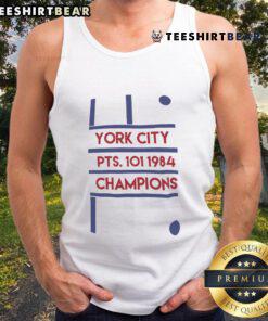 Good York City PTS 101 19884 Champions tank top showcasing a stylish design for sports enthusiasts.