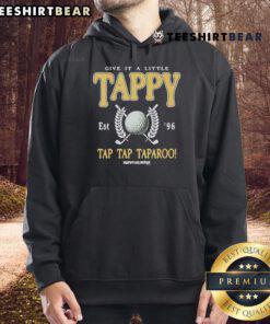 Alt Text: Happy Gilmore Give It A Little Tappy Golf Hoodie featuring a classic design for golf enthusiasts and fans.