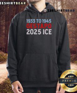 Hot 1933 to 1945 Gestapo 2025 ice hoodie featuring a vintage design, perfect for historical fashion enthusiasts.