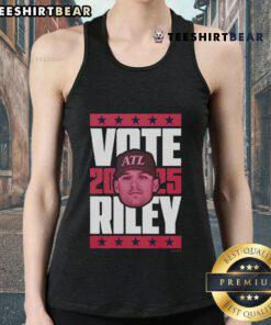 Hot Austin Riley 2025 Vote tank top featuring bold graphics, perfect for showing support during the election season.