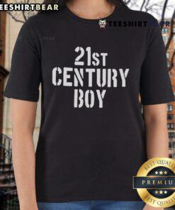 Nice 21st Century Boy Ladies Tee in vibrant colors, perfect for casual wear and showcasing modern style.
