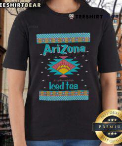 Vintage ladies tee featuring 'Nice Arizona Lemon Tea' design, perfect for summer fashion and refreshing beverage lovers.