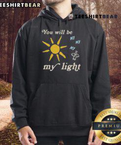 Colton Dixon 'You Will Be My Light' hoodie in a stylish design, perfect for fans of uplifting music and fashion.