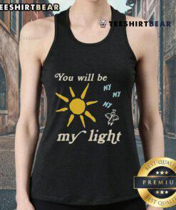 Colton Dixon 'You Will Be My Light' tank top featuring stylish design and vibrant colors, perfect for fans and casual wear.