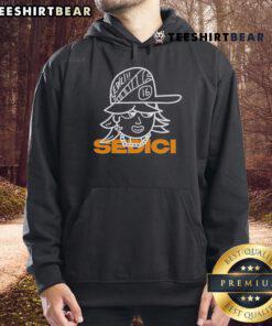 Stylish Nice Honiro Sedici 16 hoodie displayed on a hanger, showcasing its modern design and vibrant colors.