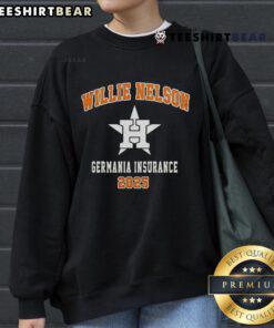 Nice Houston Astros x Willie Nelson Tour 2025 sweatshirt featuring vibrant design, perfect for fans and collectors.