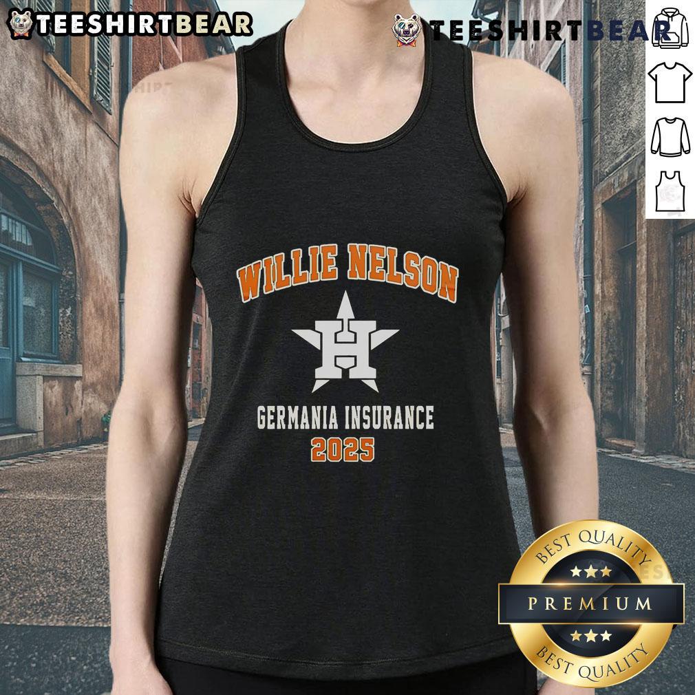 Nice Houston Astros x Willie Nelson 2025 tour tank top at Germania Insurance, perfect for fans and collectors alike.