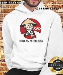 Alt Text: Stylish Nice Korean Fried Dog (KFD) logo hoodie featuring vibrant colors and trendy design for food lovers.