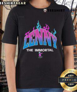 Nice Lenny The Immortal Ladies Tee featuring a stylish design perfect for casual wear and fan appreciation.