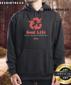 Montbell Eco Hybrid Nanga Hoodie for travel, showcasing comfort and style for discovering a new side of yourself.