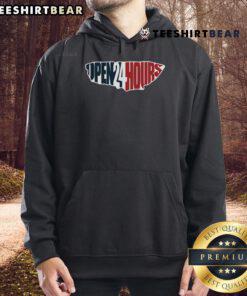 Nice Open 24 Hours Heures III Hoodie in stylish design, perfect for casual wear and comfort, showcasing trendy graphics.
