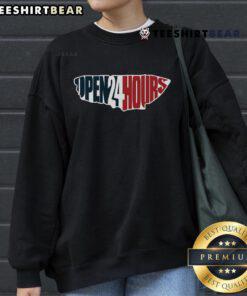 Nice Open 24 Hours Heures III Sweatshirt in a stylish design, perfect for casual wear and comfort all day long.