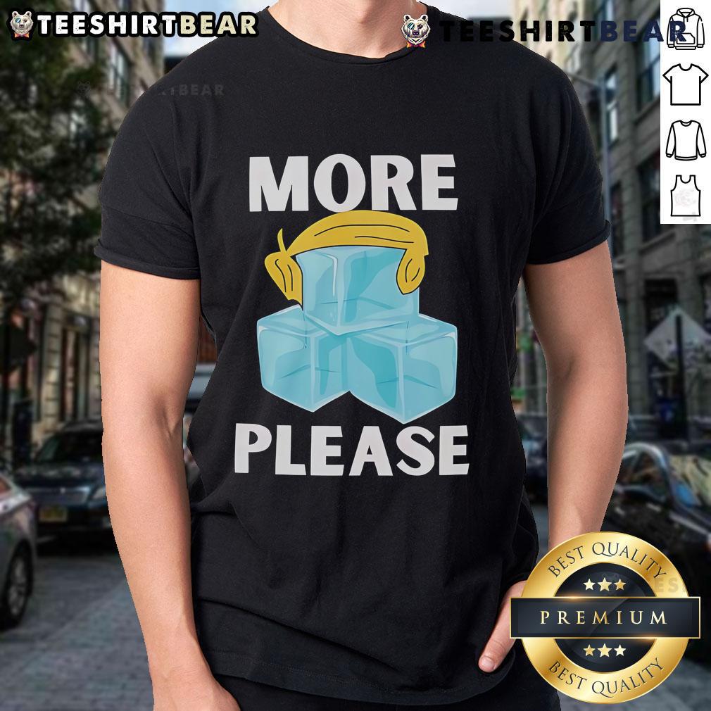 Stylish 'Nice Oreo Express With More Trump Ice Please' T-shirt featuring a fun graphic design and vibrant colors.
