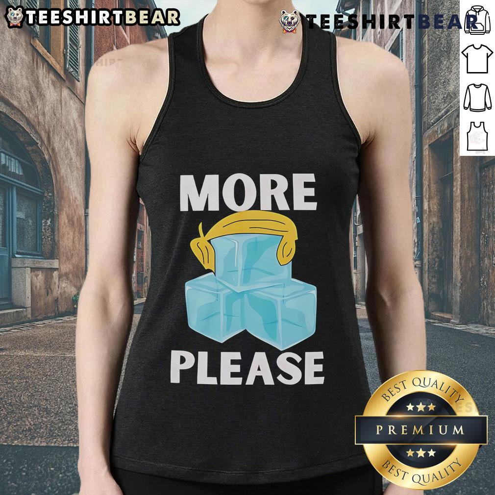 Nice Oreo Express tank top featuring a fun Trump graphic, perfect for casual summer wear and political humor.