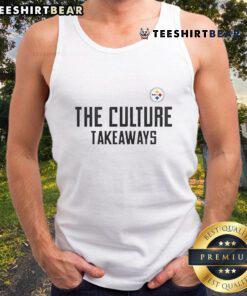 Nice Pittsburgh Steelers The Culture Takeaways tank top featuring vibrant team colors and stylish design for fans.