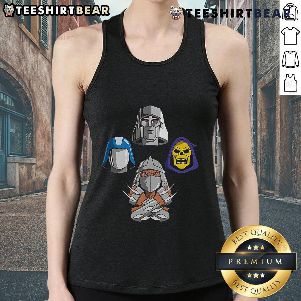 Stylish Nice Rhapsody of Villains tank top featuring vibrant graphic design, perfect for casual wear and anime fans.