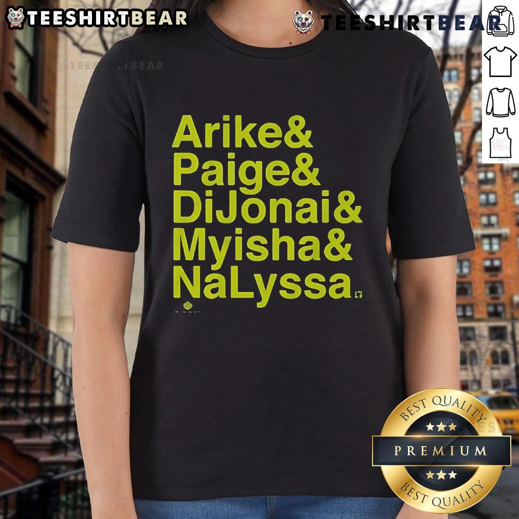 Official Dallas WBB Ampersand Stars 2025 ladies tee featuring stylish design and comfortable fit for fans.