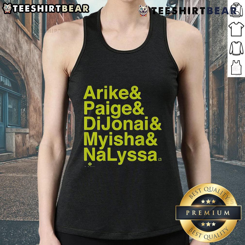 Official Dallas WBB Ampersand Stars 2025 tank top featuring a stylish design, perfect for fans and casual wear.